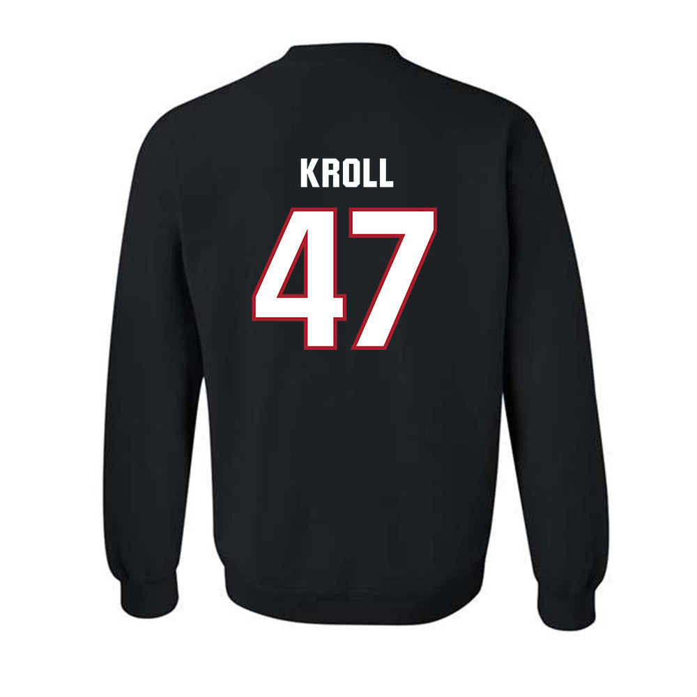 Dallas Baptist - NCAA Baseball : Athan Kroll - Classic Shersey Crewneck Sweatshirt-1