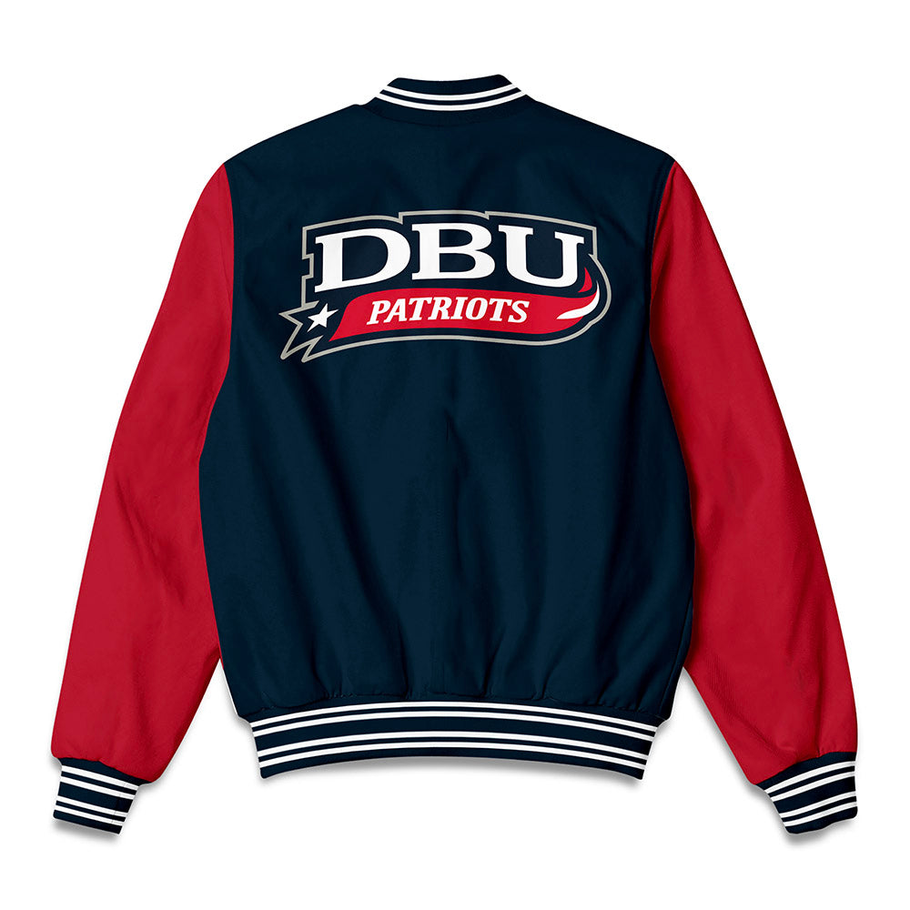 Dallas Baptist - NCAA Women's Bowling : Paul Marquez - Bomber Jacket-1