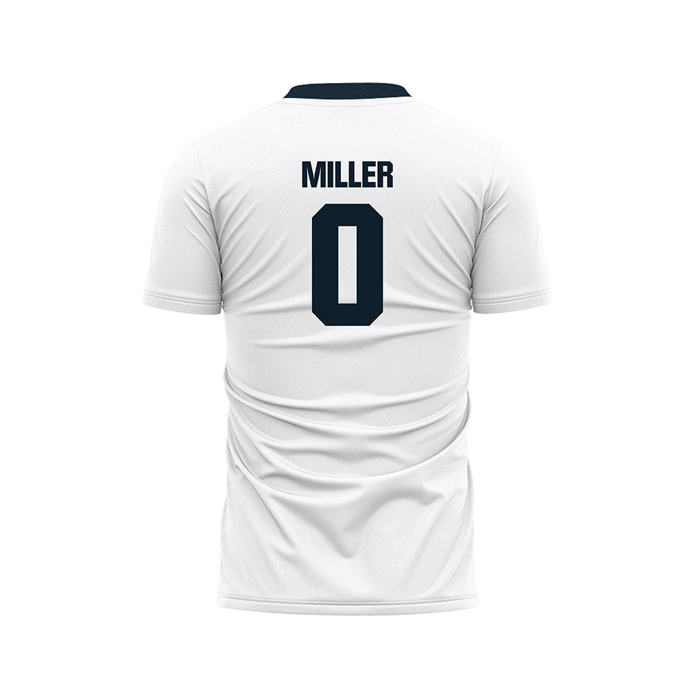 Dallas Baptist - NCAA Women's Soccer : Leslie Miller - White Soccer Jersey-1