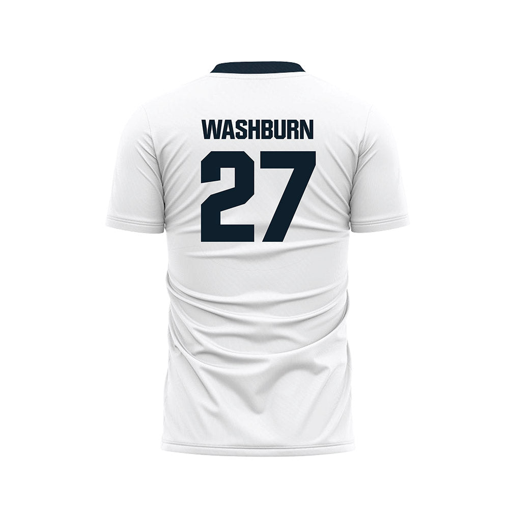 Dallas Baptist - NCAA Women's Soccer : Ashley Washburn - White Soccer Jersey-1