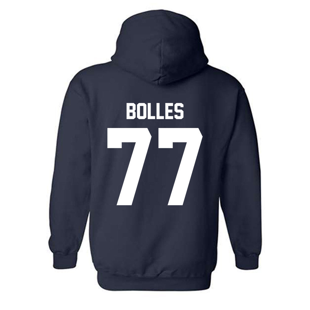 Nevada - NCAA Football : John Bolles - Classic Shersey Hooded Sweatshirt