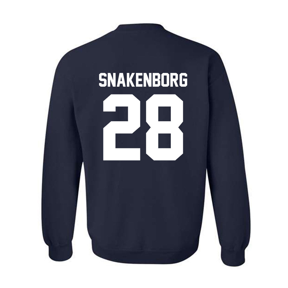 Nevada - NCAA Baseball : nate Snakenborg - Classic Shersey Crewneck Sweatshirt-1