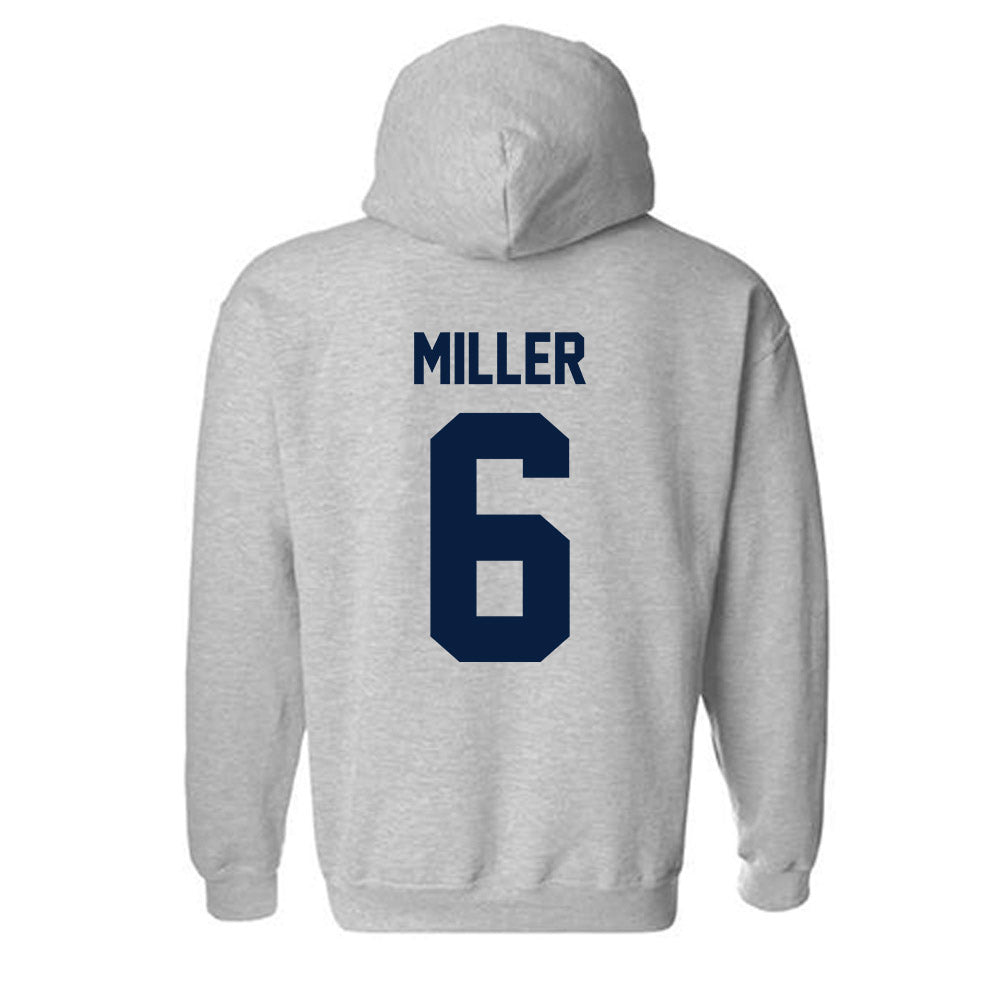 Nevada - NCAA Baseball : Nikolas Miller - Classic Shersey Hooded Sweatshirt-1