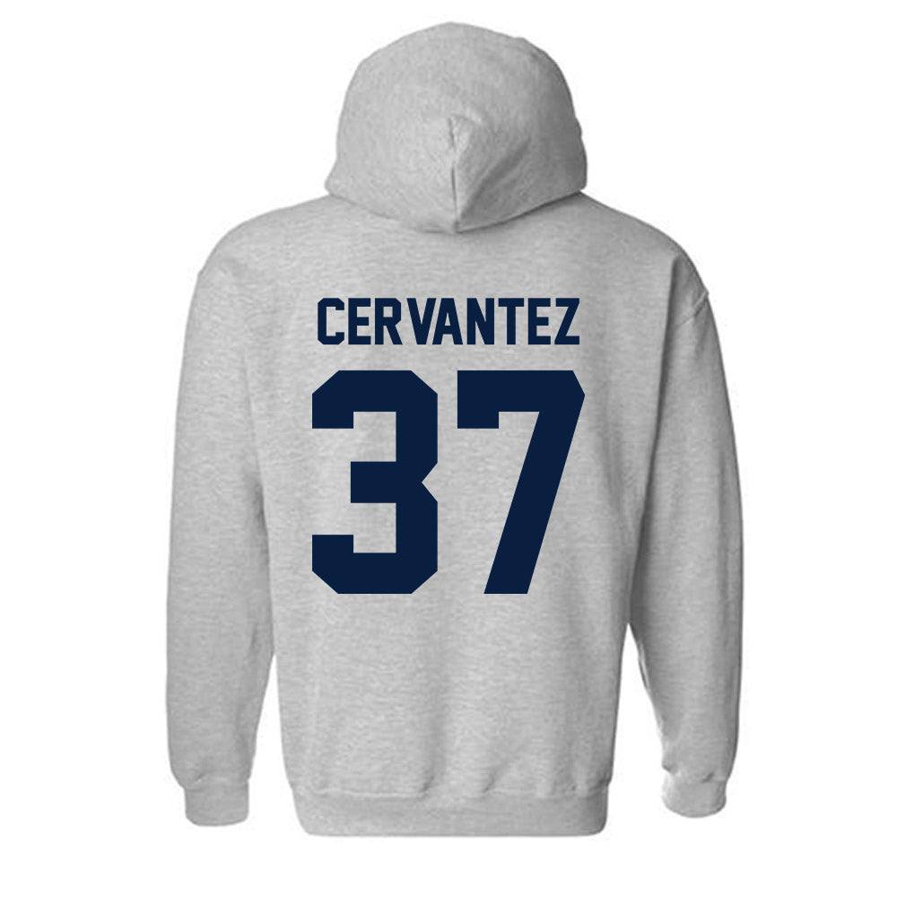 Nevada - NCAA Baseball : Takeo Cervantez - Classic Shersey Hooded Sweatshirt-1