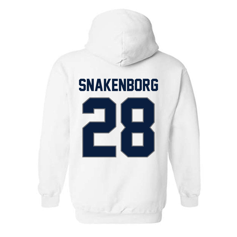 Nevada - NCAA Baseball : nate Snakenborg - Classic Shersey Hooded Sweatshirt-1