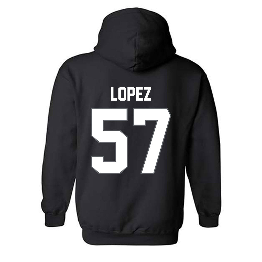 Nevada - NCAA Football : Dylan Lopez - Classic Shersey Hooded Sweatshirt-1