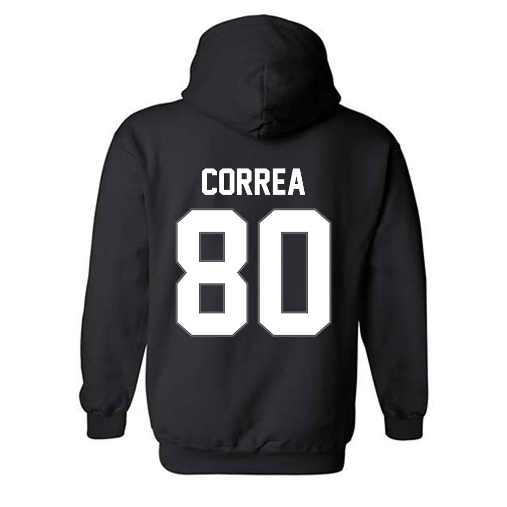 Nevada - NCAA Football : Johnathan Correa - Classic Shersey Hooded Sweatshirt-1