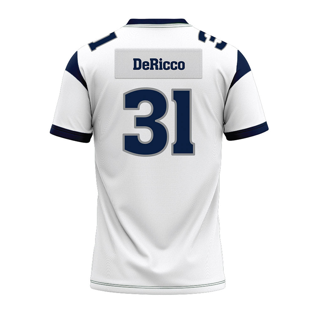 Nevada - NCAA Football : Donoven DeRicco - White Premium Football Jersey