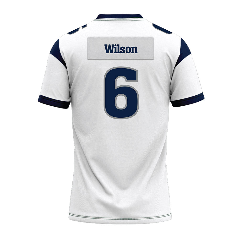 Nevada - NCAA Football : Cooper Wilson - White Premium Football Jersey-1