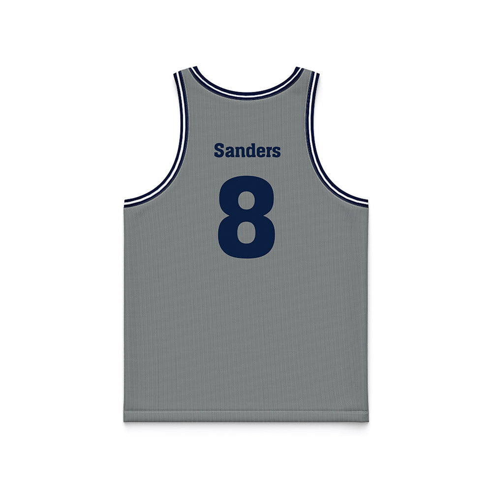 Nevada - NCAA Men's Basketball : Kobe Sanders - Grey Basketball Jersey