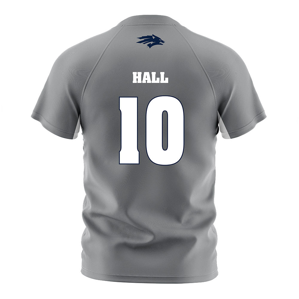 Nevada - NCAA Women's Soccer : Gianna Hall - Grey Soccer Jersey