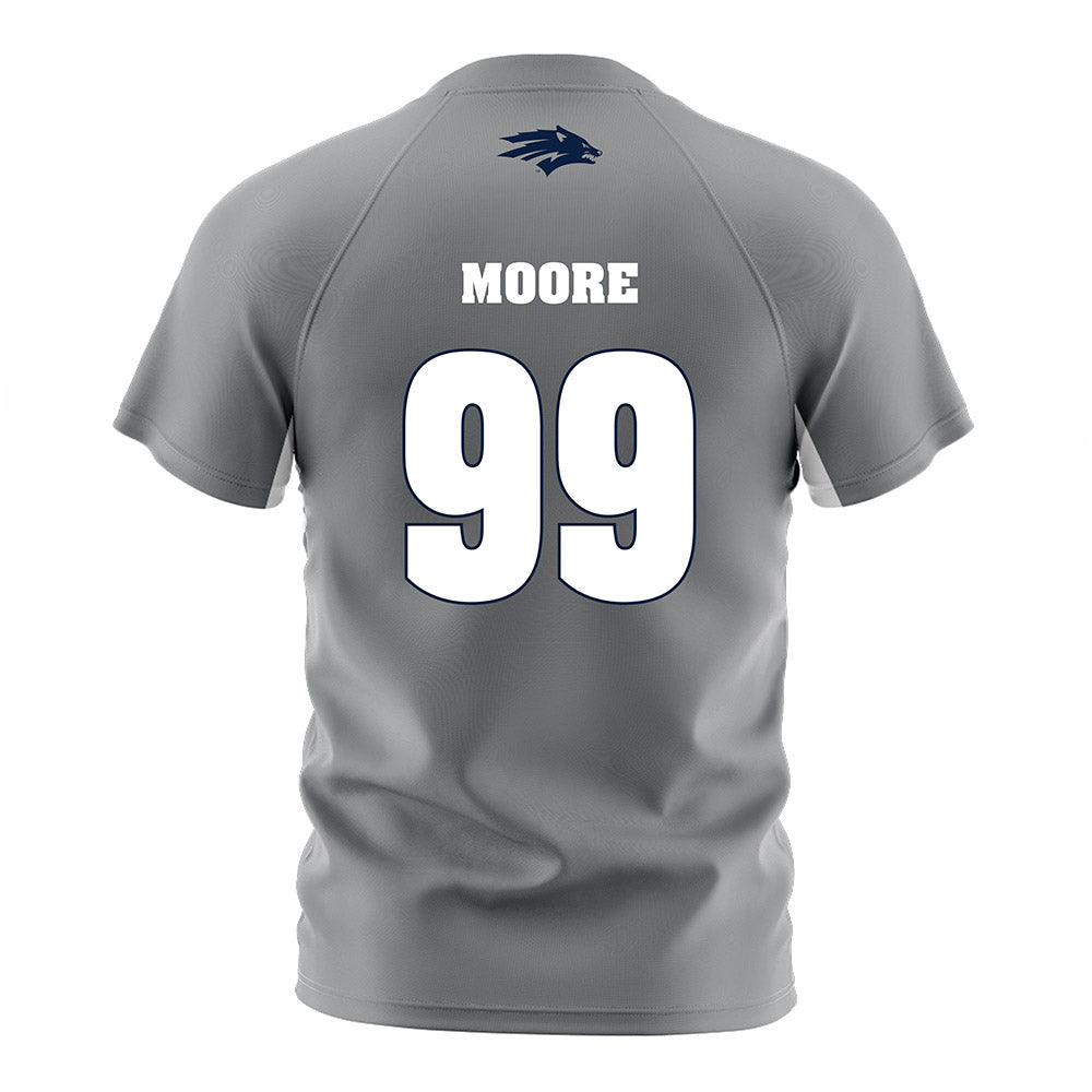 Nevada - NCAA Women's Soccer : Avery Moore - Grey Soccer Jersey