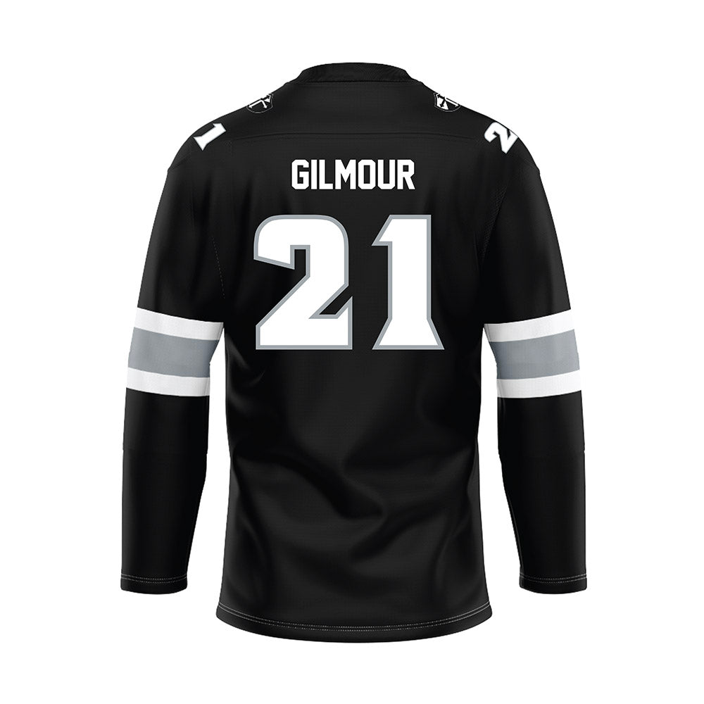 Providence - NCAA Women's Ice Hockey : Taylor Gilmour - Black Hockey Jersey-1