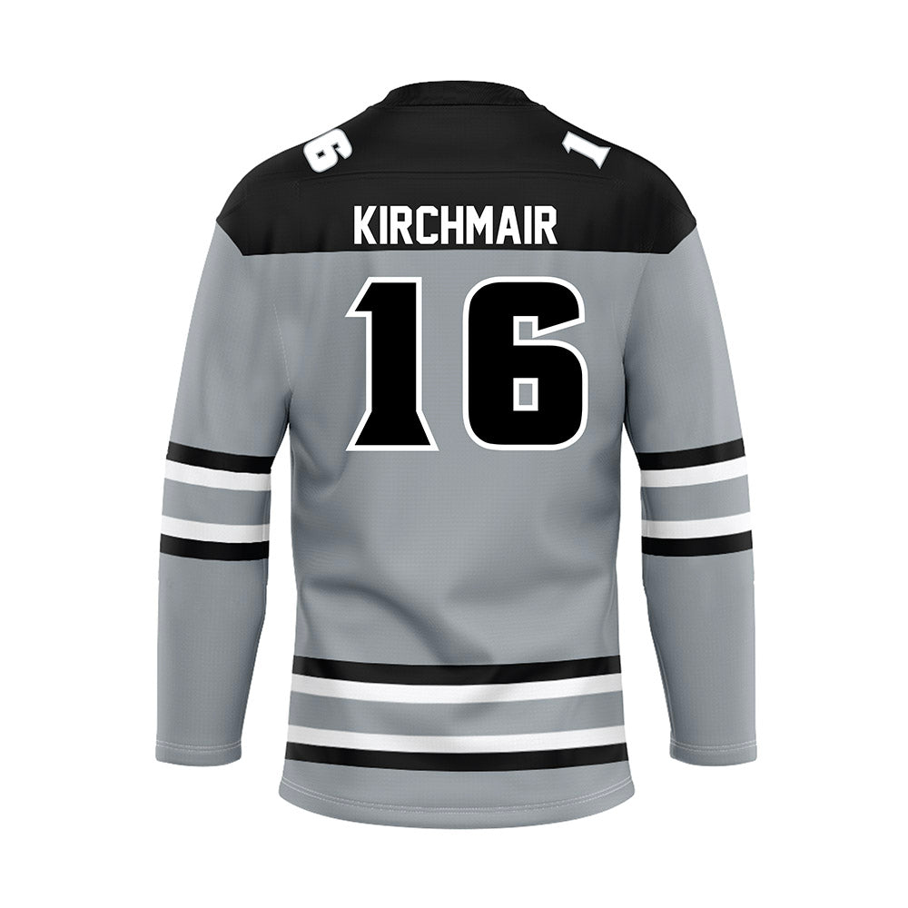 Providence - NCAA Women's Ice Hockey : Reichen Kirchmair - Grey Hockey Jersey-1
