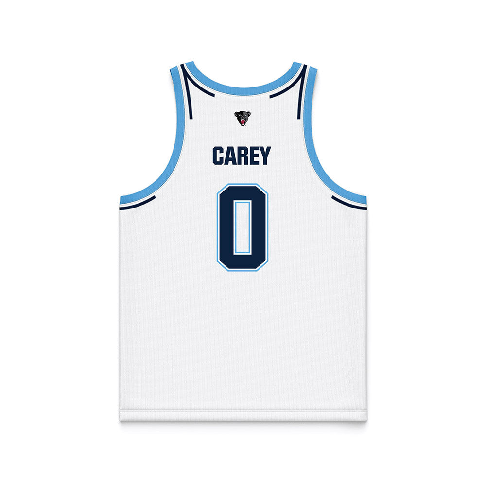 Maine - NCAA Men's Basketball : Logan Carey - White Basketball Jersey