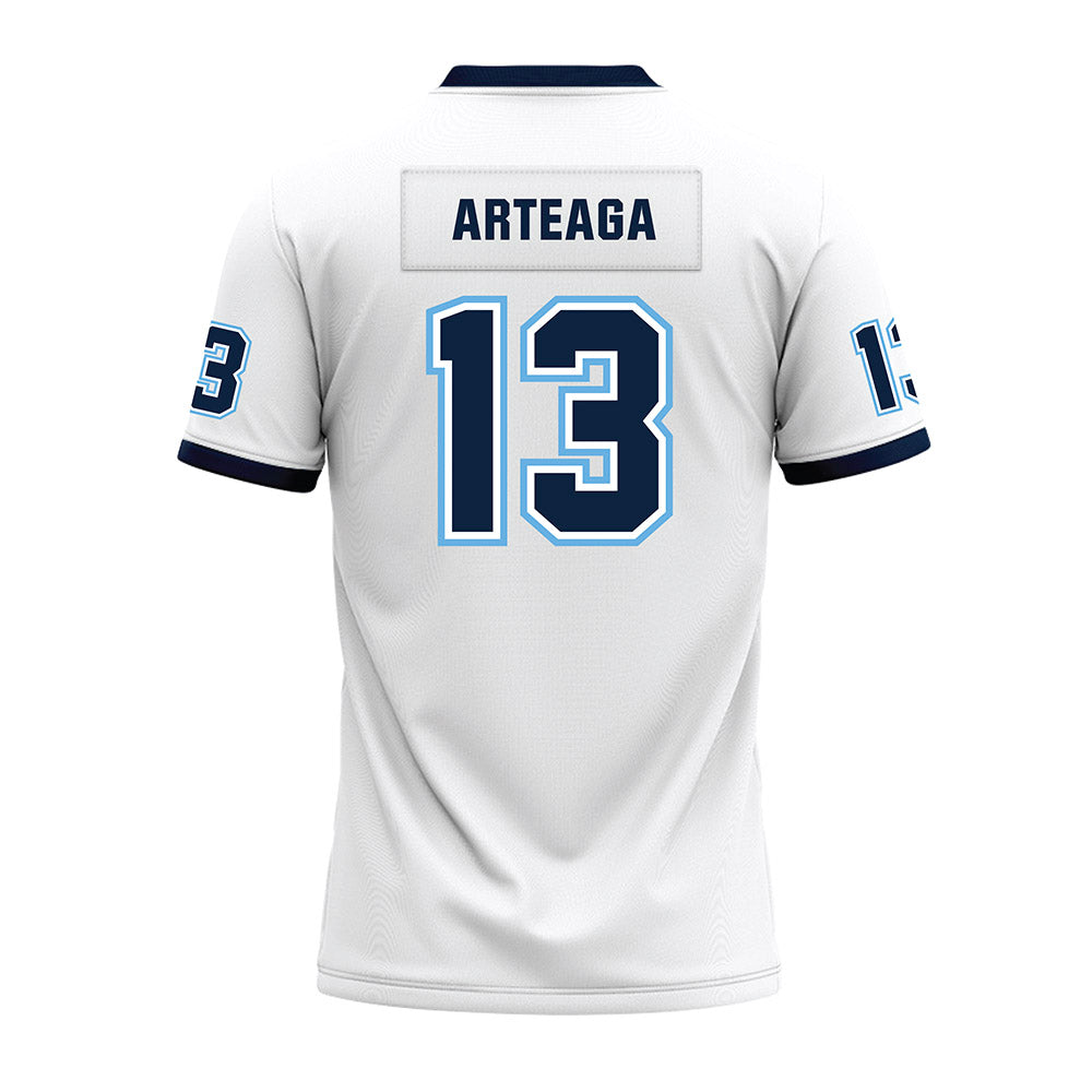 Maine - NCAA Football : Aaron Arteaga - White Premium Football Jersey-1
