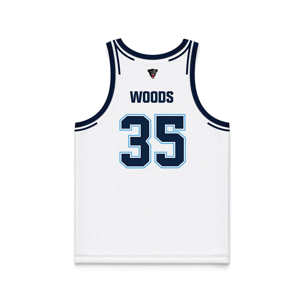 Maine - NCAA Women's Basketball : Lala Woods - White Basketball Jersey-1