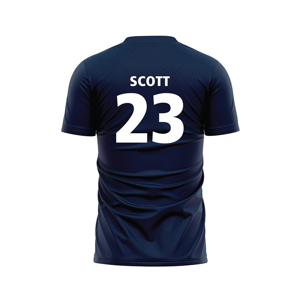 Maine - NCAA Women's Soccer : Olivia Scott - Navy Soccer Jersey-1
