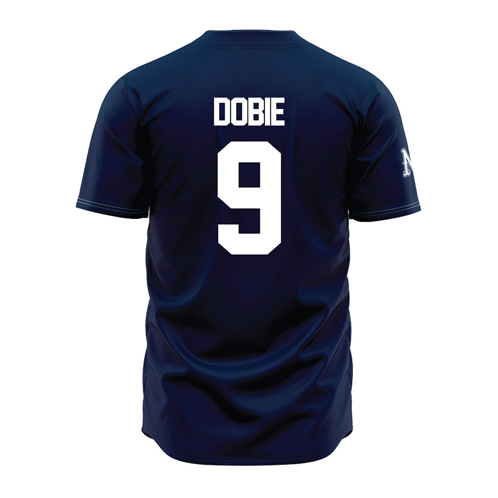 Nevada - NCAA Baseball : Jayce Dobie - Navy Jersey-1
