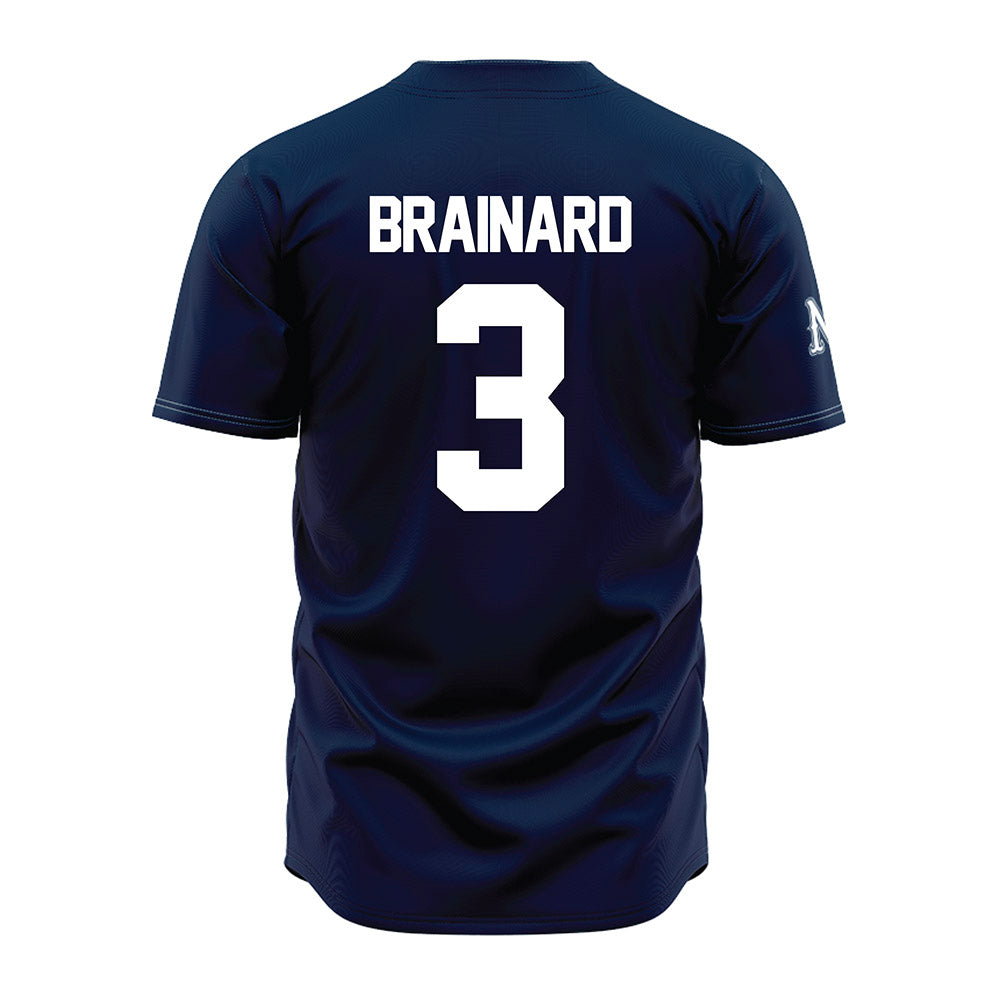 Nevada - NCAA Baseball : Aidan Brainard - Navy Jersey-1