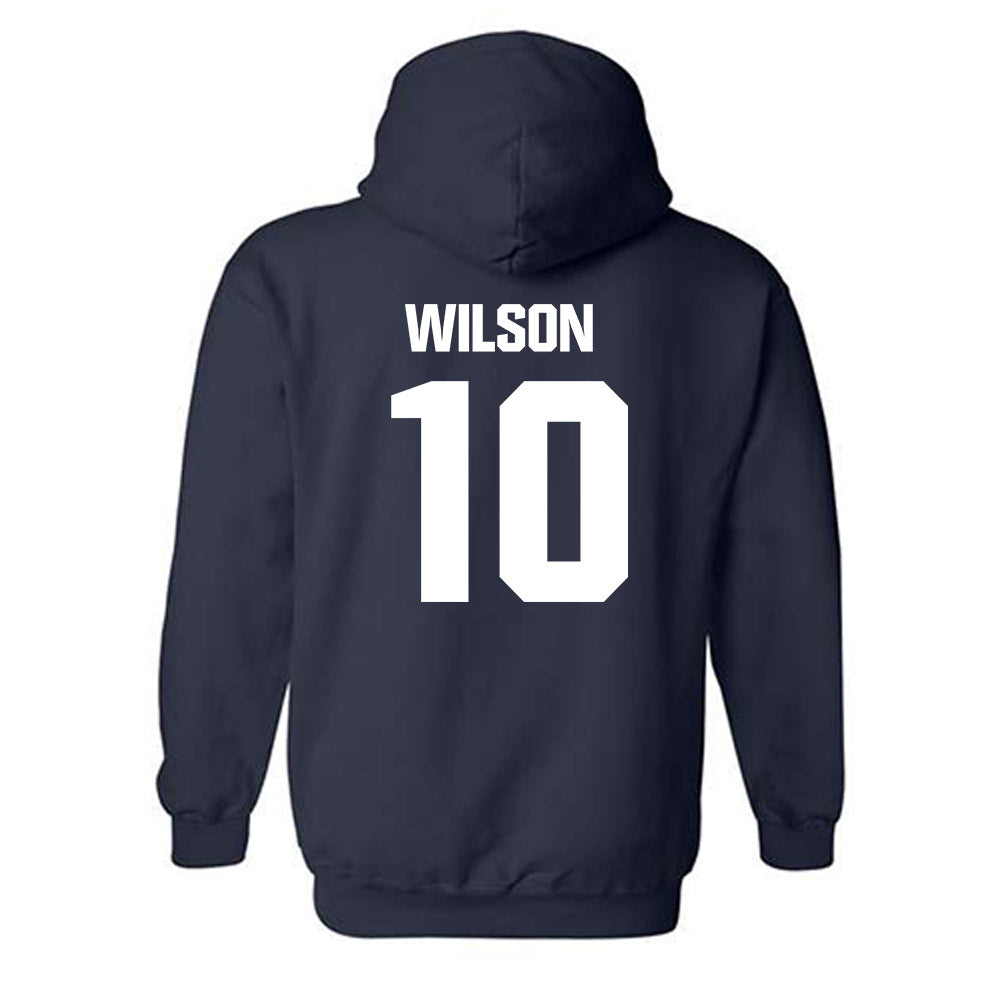 Jackson State - NCAA Men's Basketball : Ebo Wilson - Hooded Sweatshirt-1