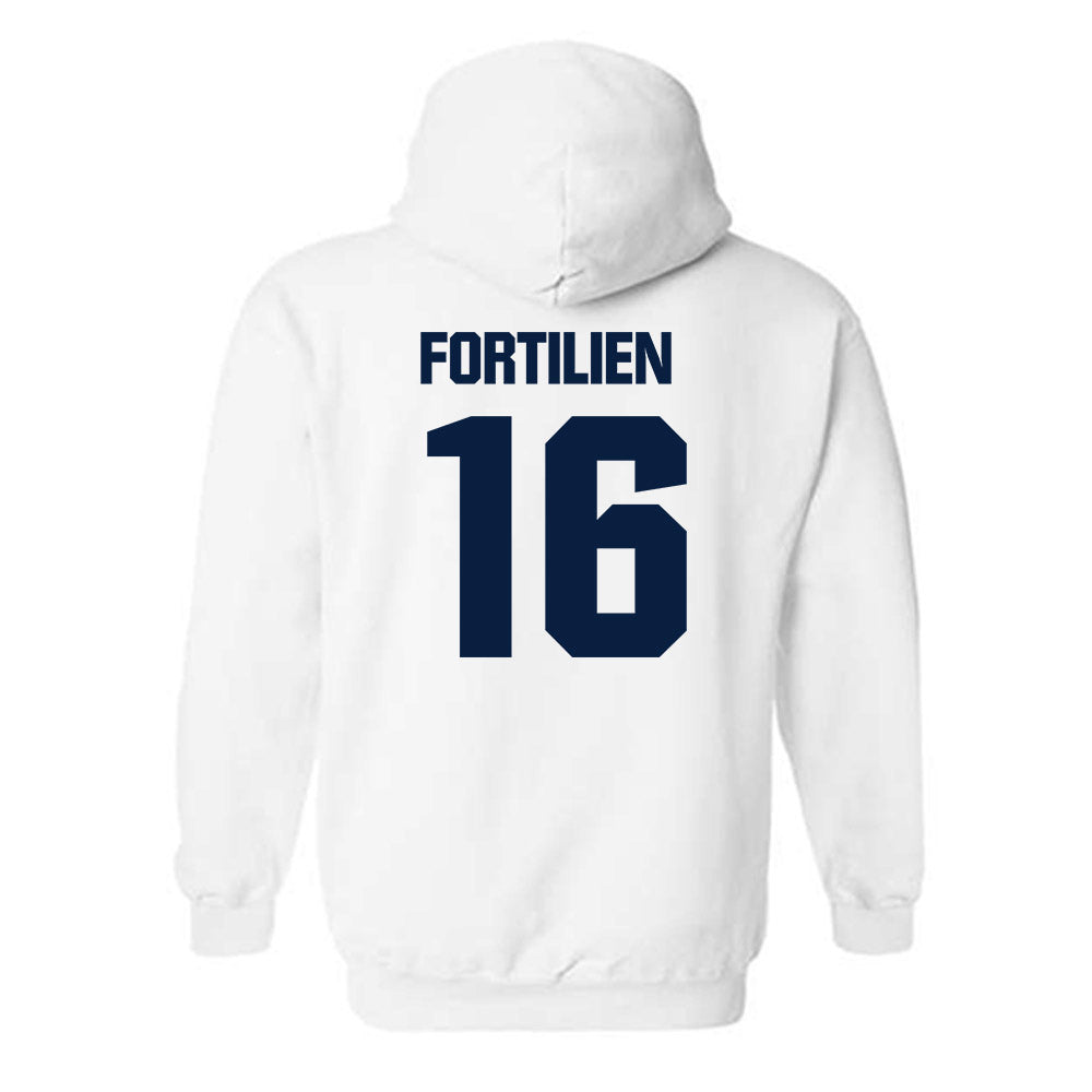 Jackson State - NCAA Football : Joanes Fortilien - Classic Shersey Hooded Sweatshirt-1