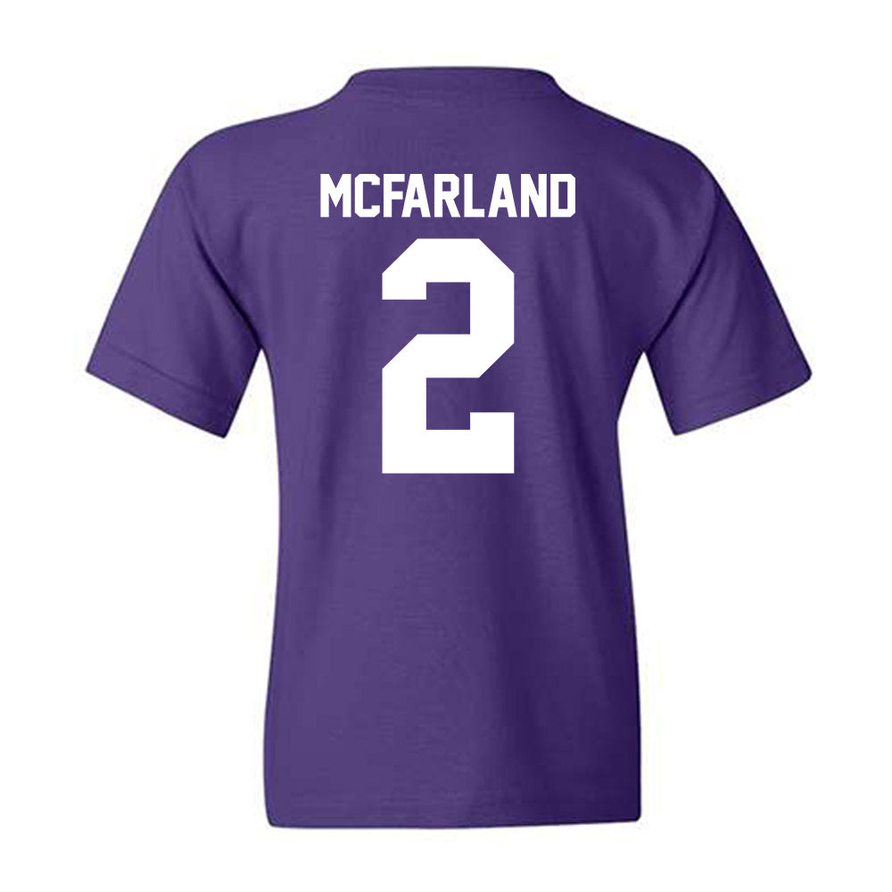 Northwestern State - NCAA Women's Volleyball : Emmarie McFarland - Youth T-Shirt-1