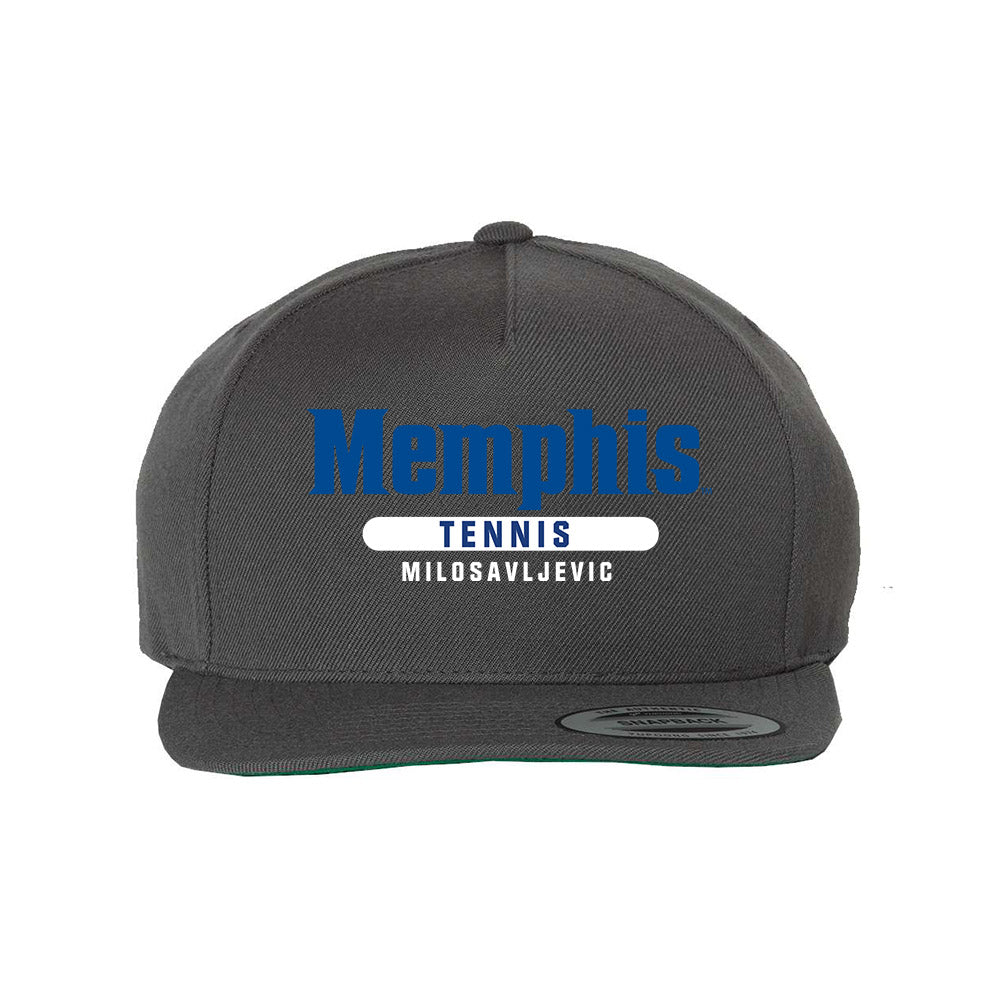 Memphis - NCAA Men's Tennis : Marko Milosavljevic - Snapback Hat-0
