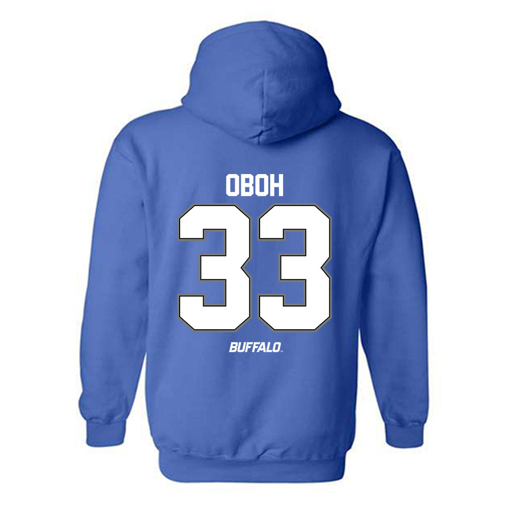 Buffalo - NCAA Men's Basketball : Tim Oboh - Hooded Sweatshirt