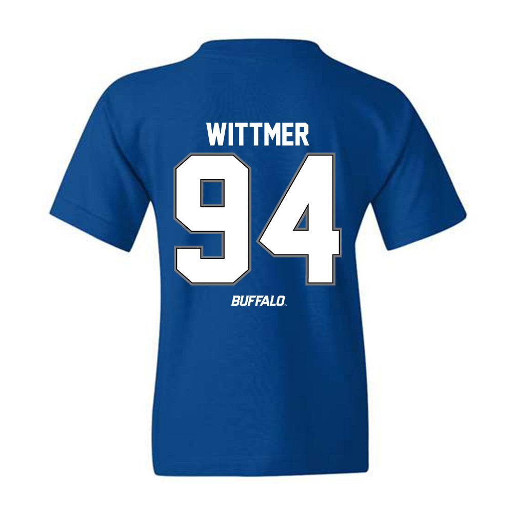 Buffalo - NCAA Football : Noah Wittmer - Youth T-Shirt