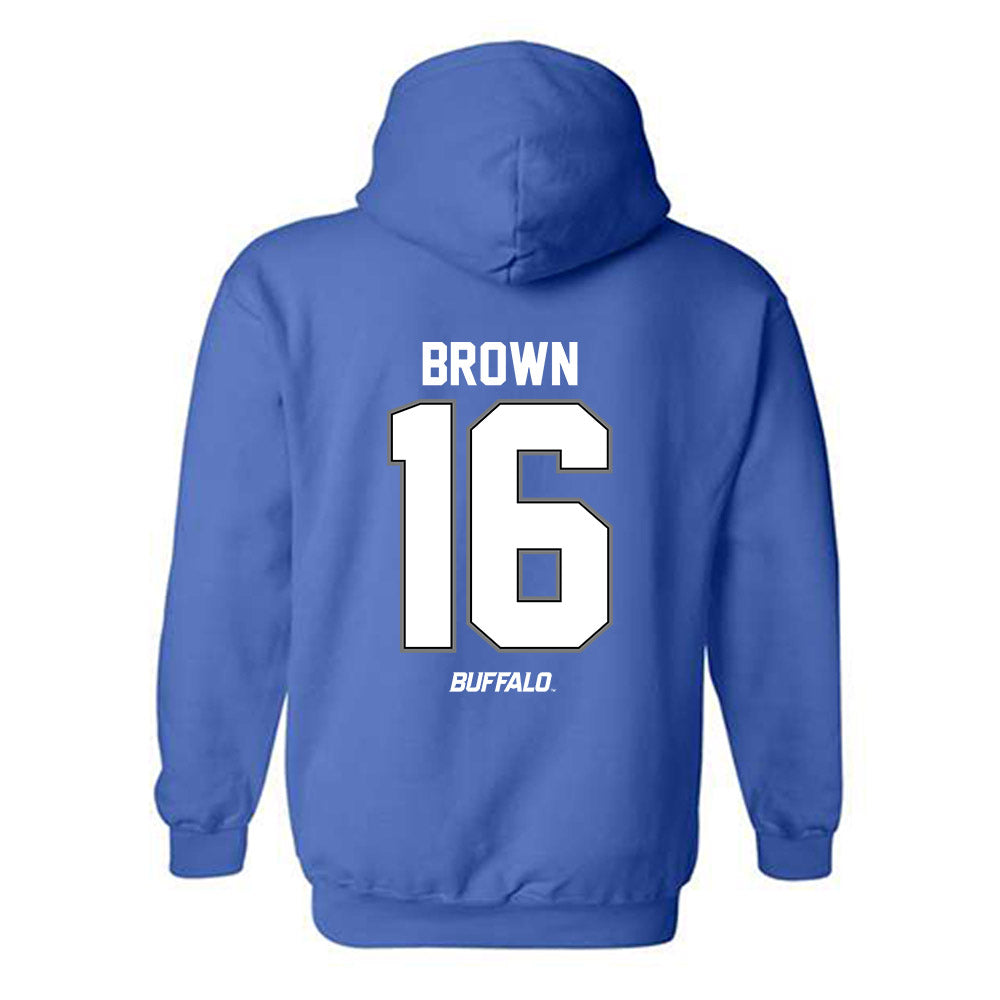 Buffalo - NCAA Women's Volleyball : Chloe Brown - Hooded Sweatshirt