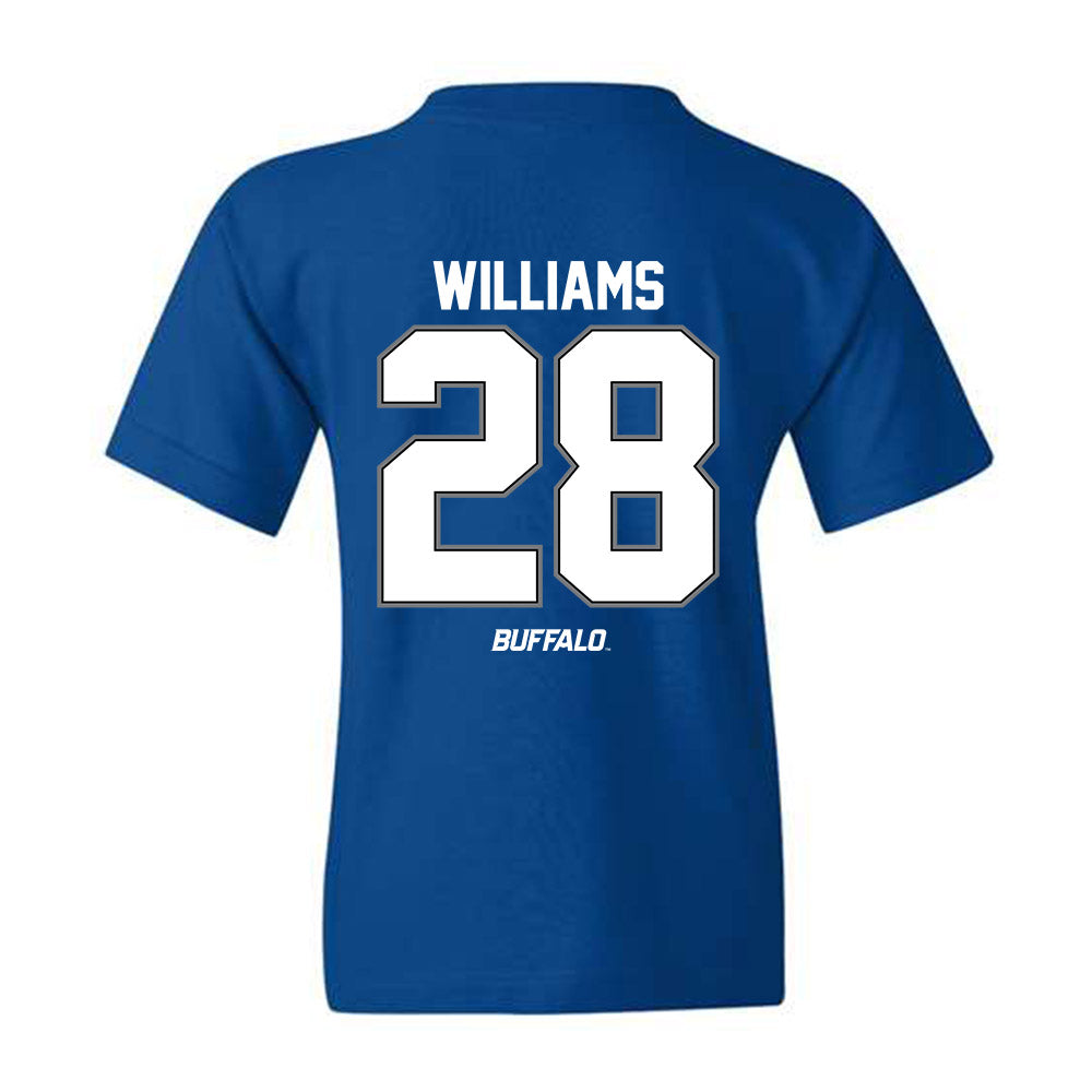 Buffalo - NCAA Football : Shey Williams - Youth T-Shirt