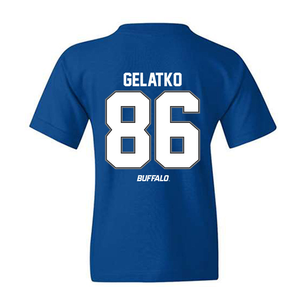 Buffalo - NCAA Football : Michael Gelatko - Youth T-Shirt-1