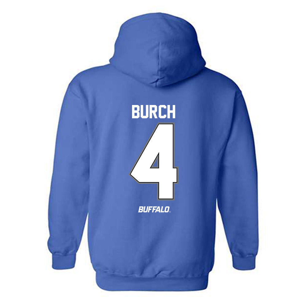 Buffalo - NCAA Football : Messiah Burch - Hooded Sweatshirt-1