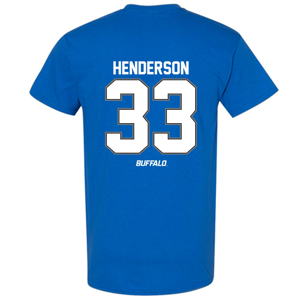 Buffalo - NCAA Football : Connor Henderson - T-Shirt-1
