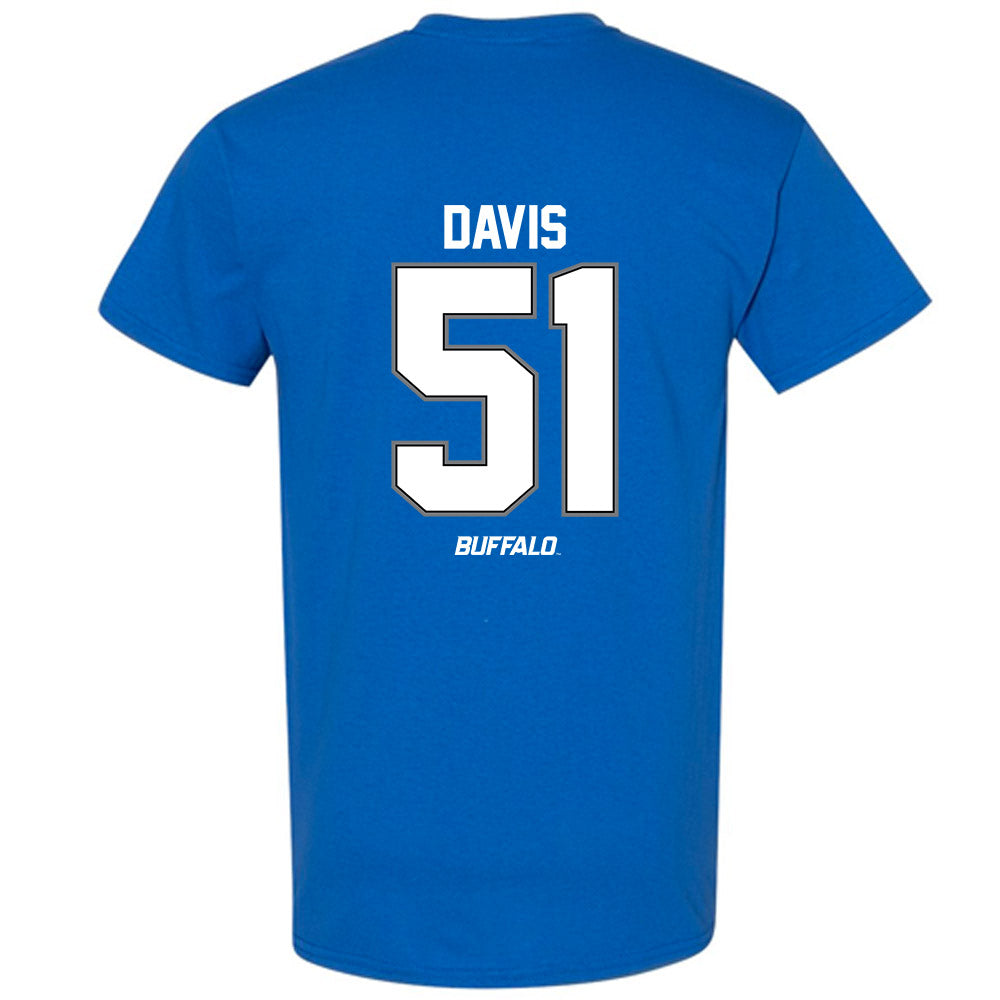 Buffalo - NCAA Football : Tyrone Davis - T-Shirt-1