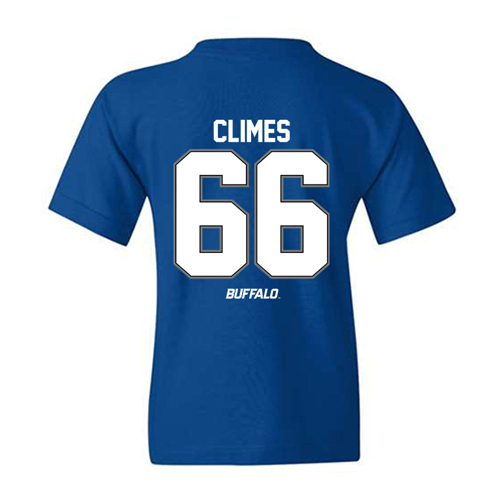 Buffalo - NCAA Football : Christopher Climes - Youth T-Shirt-1