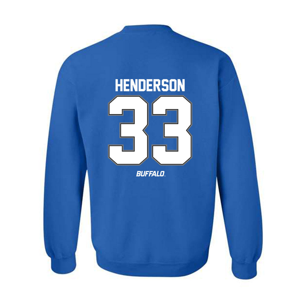 Buffalo - NCAA Football : Connor Henderson - Crewneck Sweatshirt-1