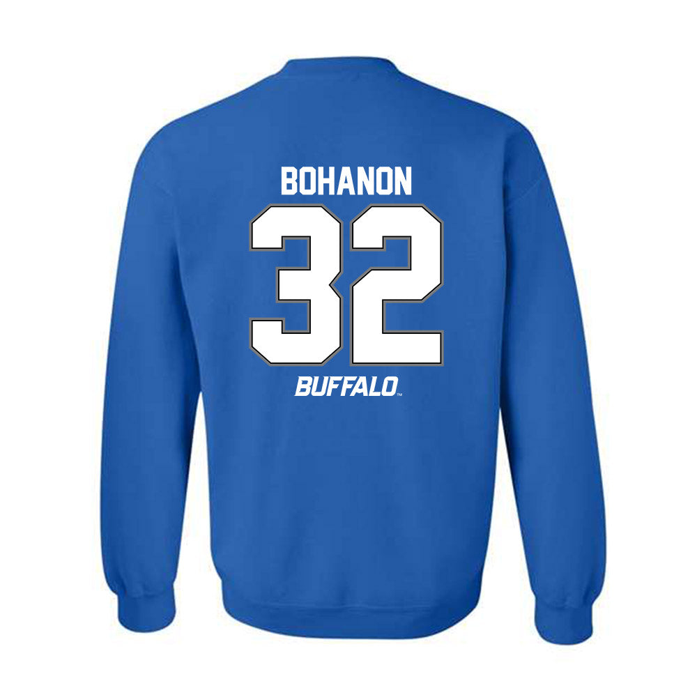 Buffalo - NCAA Women's Basketball : Janyah Bohanon - Crewneck Sweatshirt-1