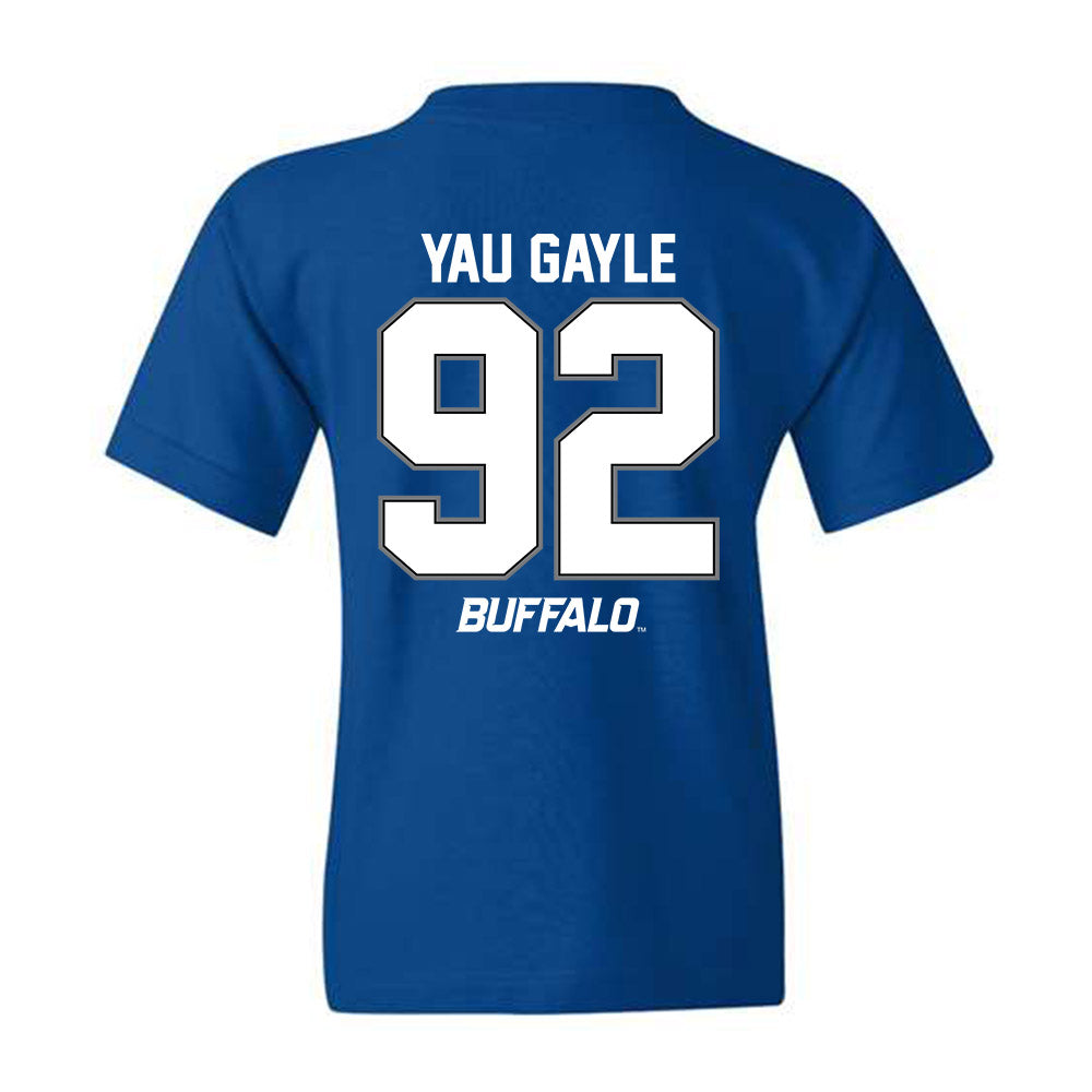 Buffalo - NCAA Football : Luke Yau Gayle - Youth T-Shirt