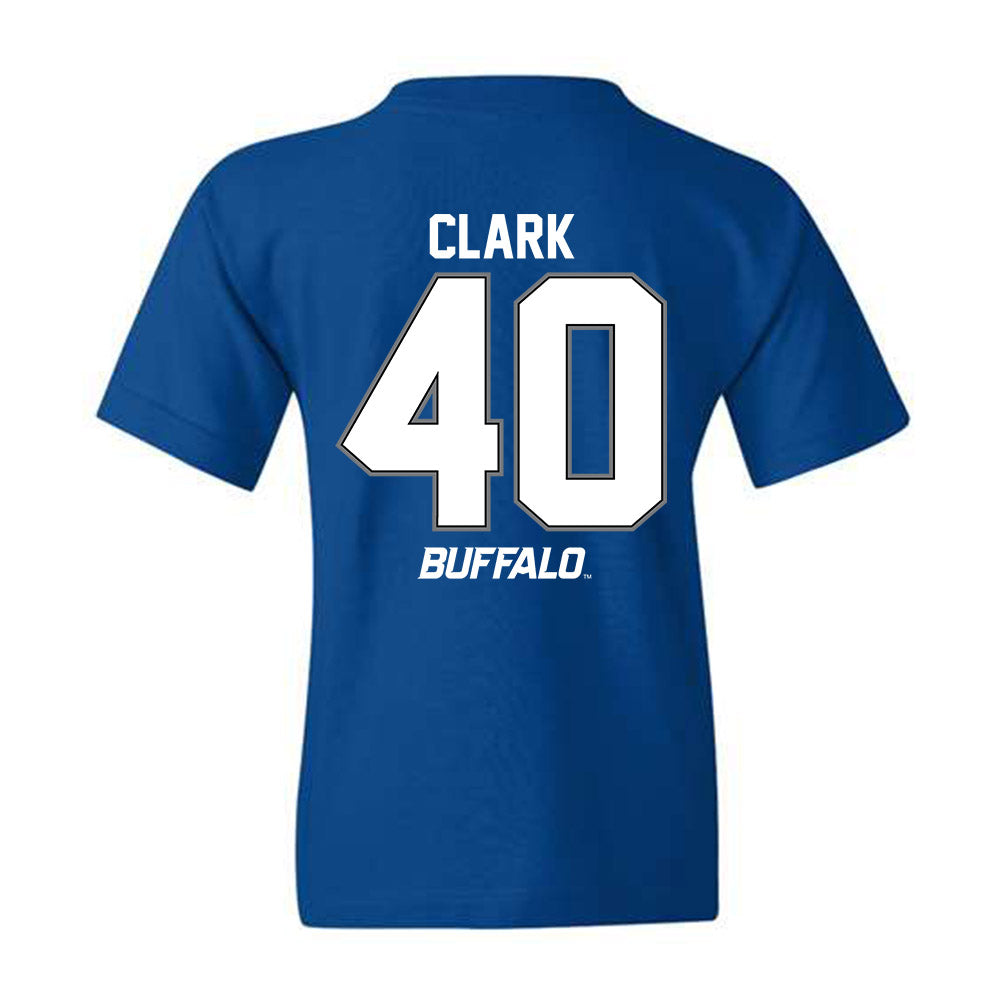Buffalo - NCAA Football : William Clark - Youth T-Shirt