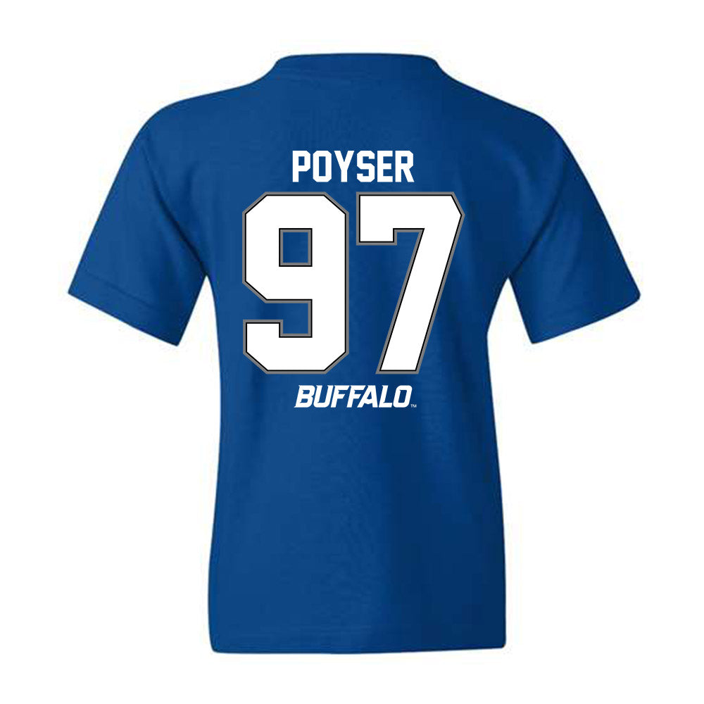 Buffalo - NCAA Football : Junior Poyser - Youth T-Shirt