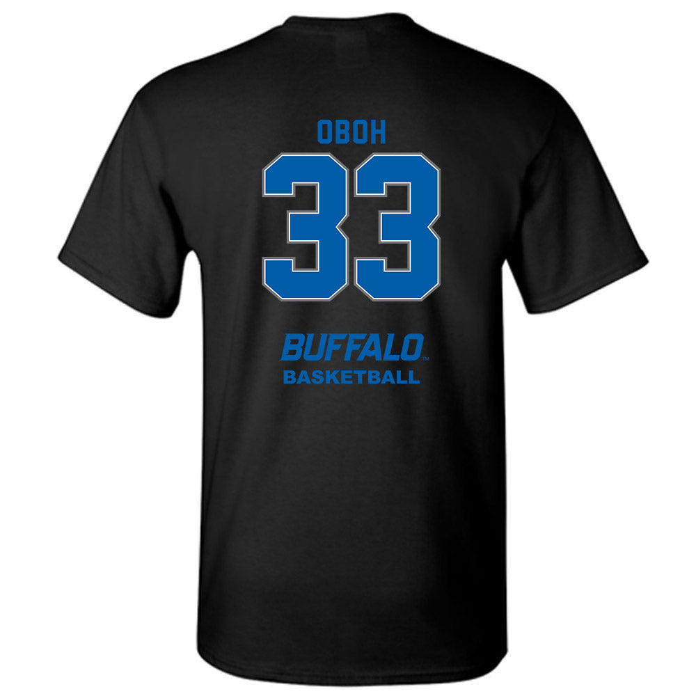Buffalo - NCAA Men's Basketball : Tim Oboh - T-Shirt