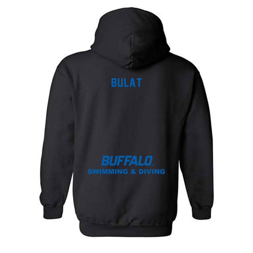 Buffalo - NCAA Women's Swimming & Diving : Alexandra Bulat - Hooded Sweatshirt-1
