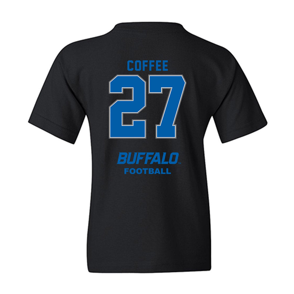Buffalo - NCAA Football : Davion Coffee - Youth T-Shirt-1