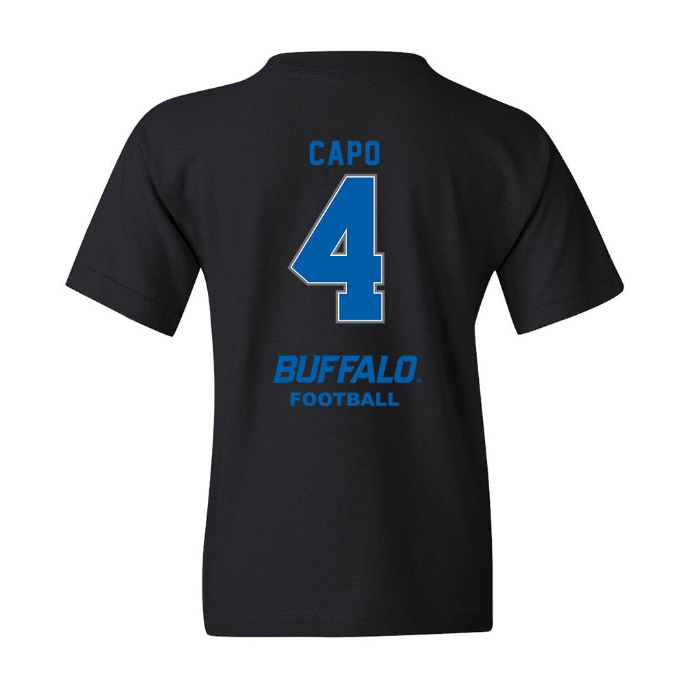 Buffalo - NCAA Football : Jonathan Capo - Youth T-Shirt