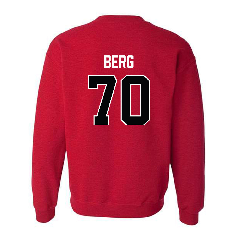 Lamar - NCAA Football : Tyric Berg - Classic Shersey Crewneck Sweatshirt-1