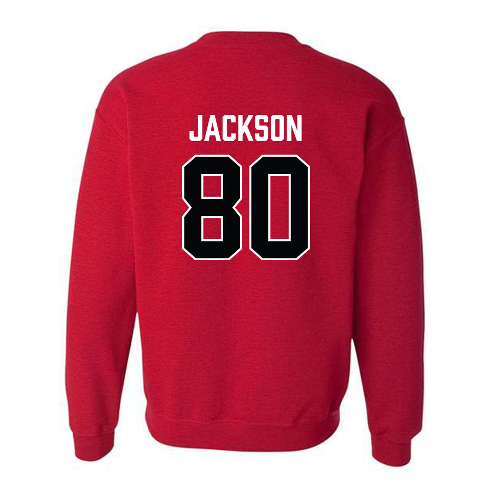 Lamar - NCAA Football : Jared Jackson - Classic Shersey Crewneck Sweatshirt-1