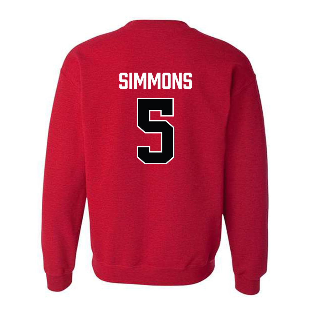 Lamar - NCAA Football : Brit Simmons - Classic Shersey Crewneck Sweatshirt-1
