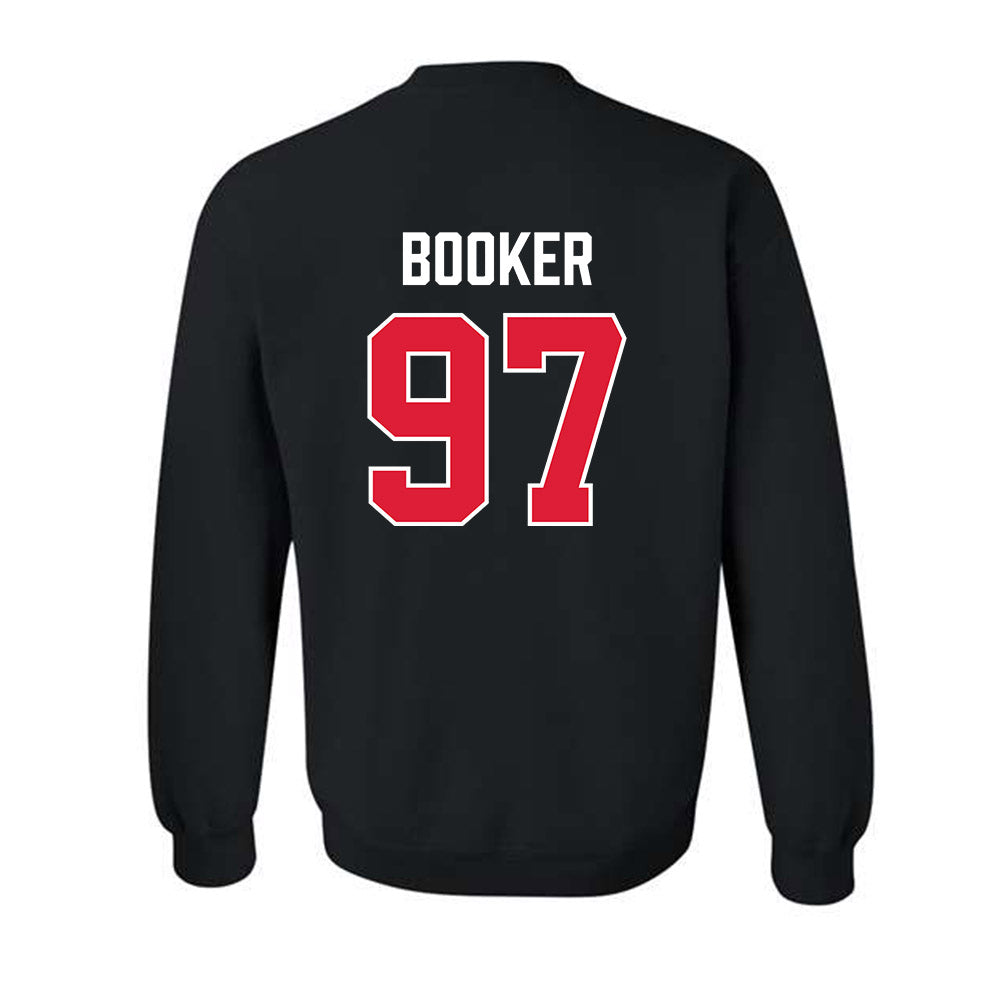 Lamar - NCAA Football : Christian Booker - Crewneck Sweatshirt-1